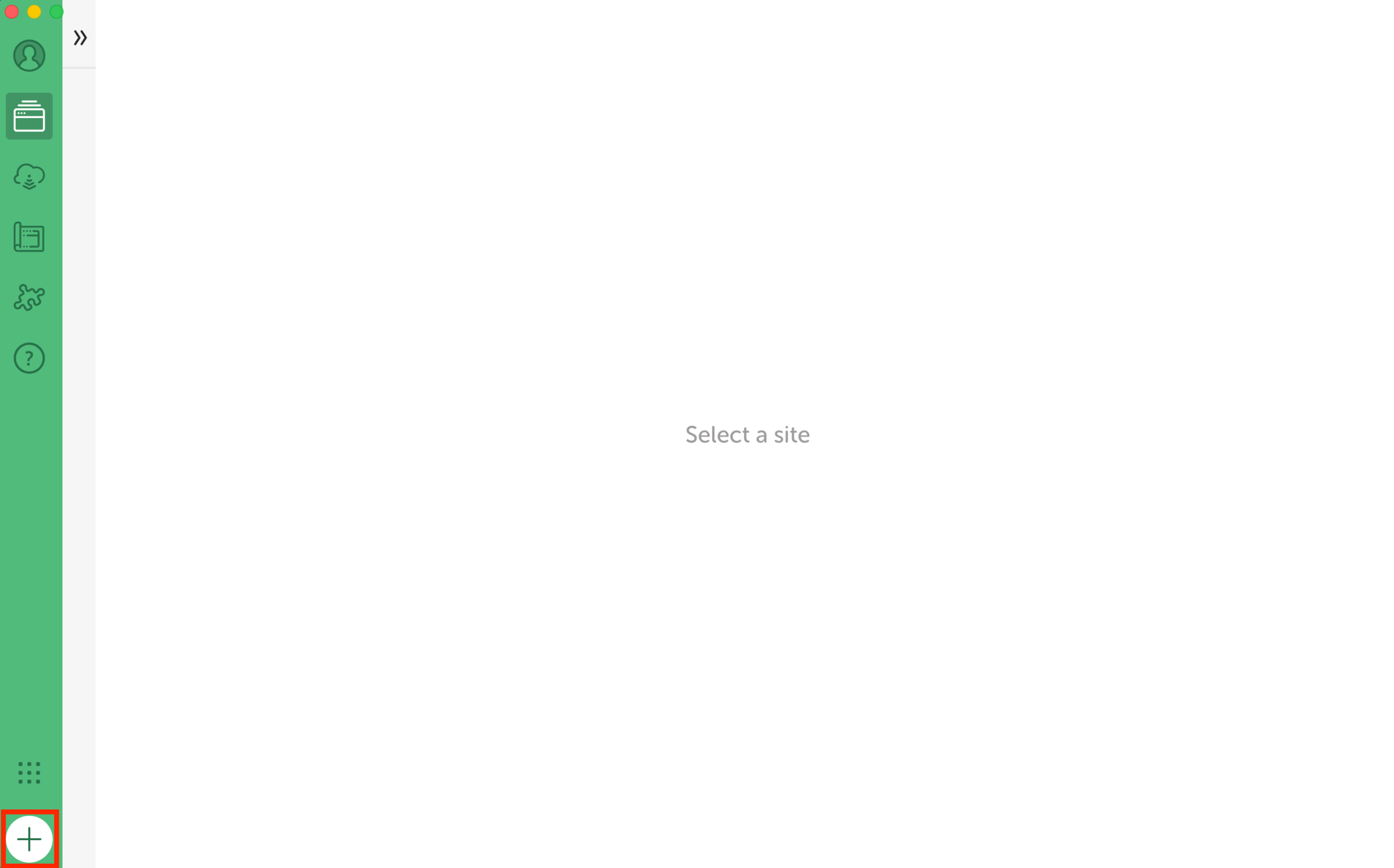 Localアプリ画面：WordPressのインストール